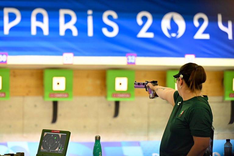 Alejandra Zavala queda fuera de la final olímpica de pistola 25 metros