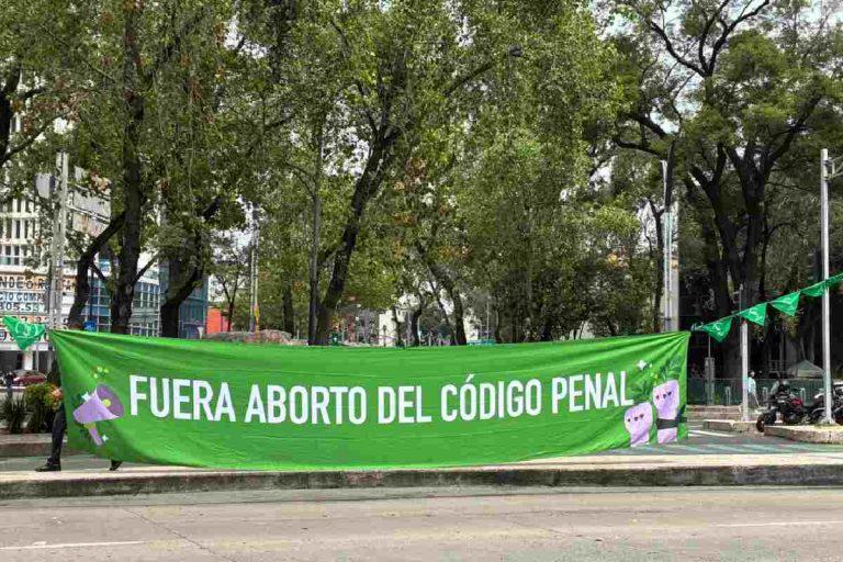 $!Colectivas y activistas exigen al Congreso eliminar el delito de aborto del Código Penal Federal