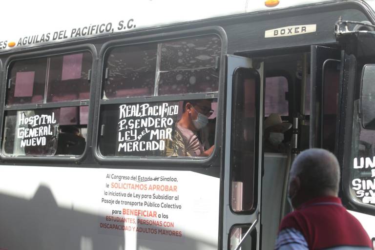 Todos con cubrebocas y sin sobrecupo, así operarán camiones urbanos en Mazatlán