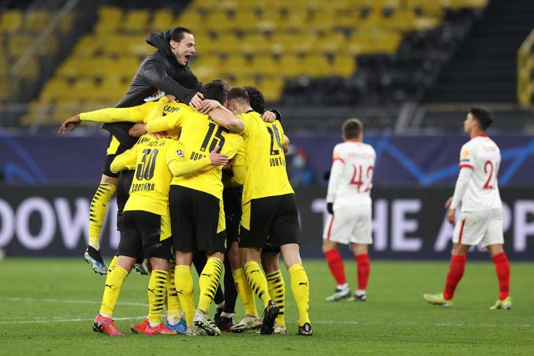 Borussia Dortmund evita la caída ante Sevilla y alcanza los cuartos de final de la Champions
