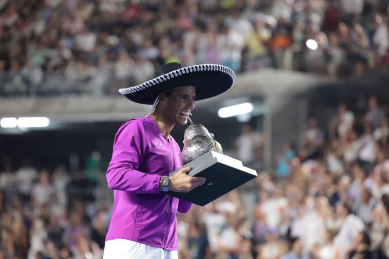 Nadal gana su cuarta corona en el Abierto Mexicano de Tenis