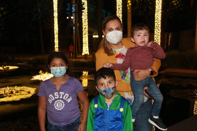 Viven una iluminada ‘Navidad en el Jardín’