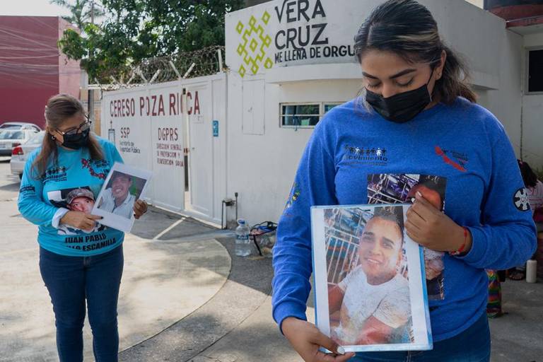 Buscar entre vivos: familias de desaparecidos recorren ceresos de Veracruz
