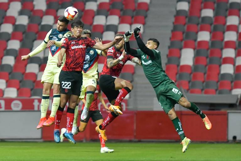 América vive su peor juego del Guard1anes 2021 en derrota ante Toluca