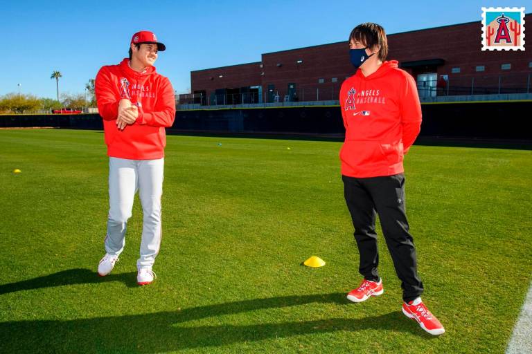 Shohei Ohtani alcanza las 100 millas en el bullpen