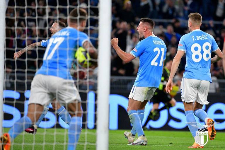 Con agónico gol de Milinkovic-Savic, la Lazio rescata el empate