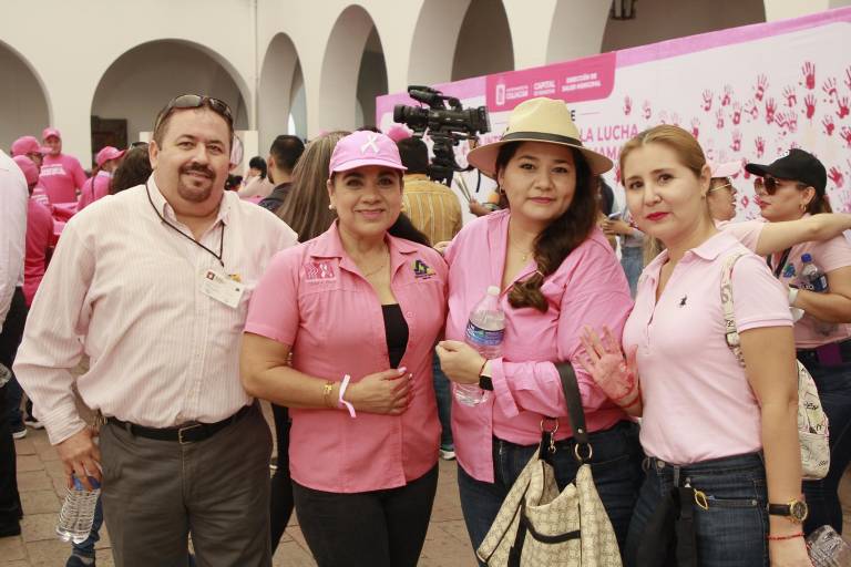 Conmemoran el Día de Lucha contra el Cáncer de Mama