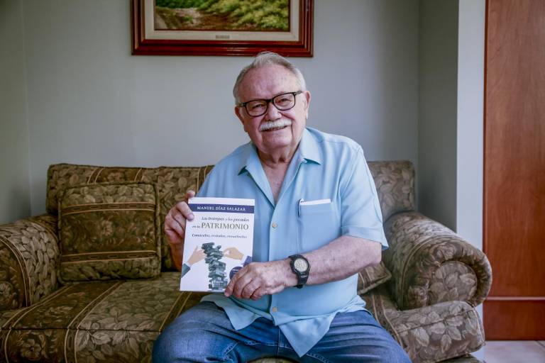Manuel Díaz Salazar busca sembrar con su quinto libro, la semilla de la cultura sucesoria