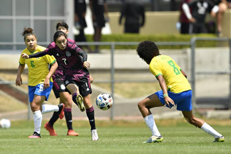 Culiacanense Aylin Avilez es titular en juego de la Selección Mexicana Sub 20 ante Brasil