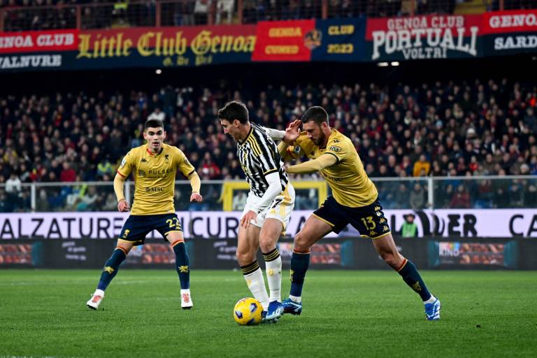 El Genoa y Johan Vásquez frenan a la Juventus