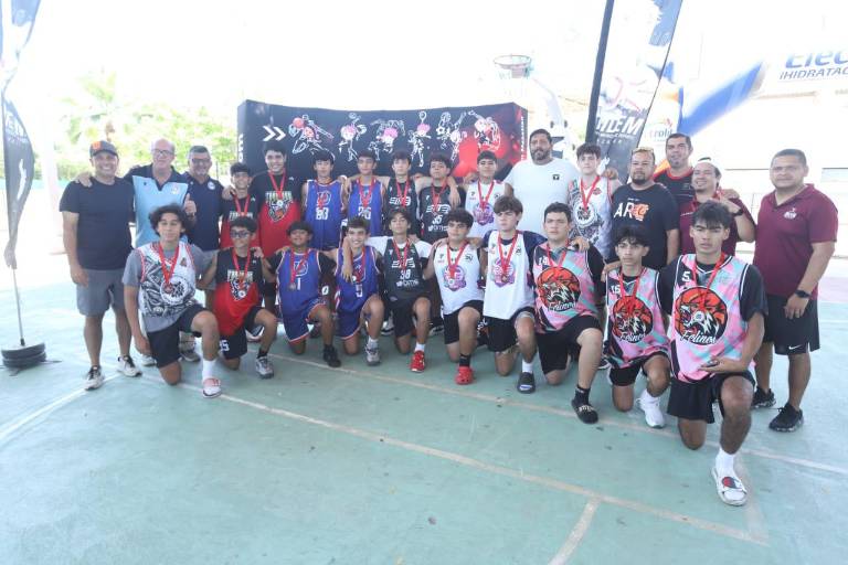 Surgen campeones del torneo Hoop It Up 3x3 México