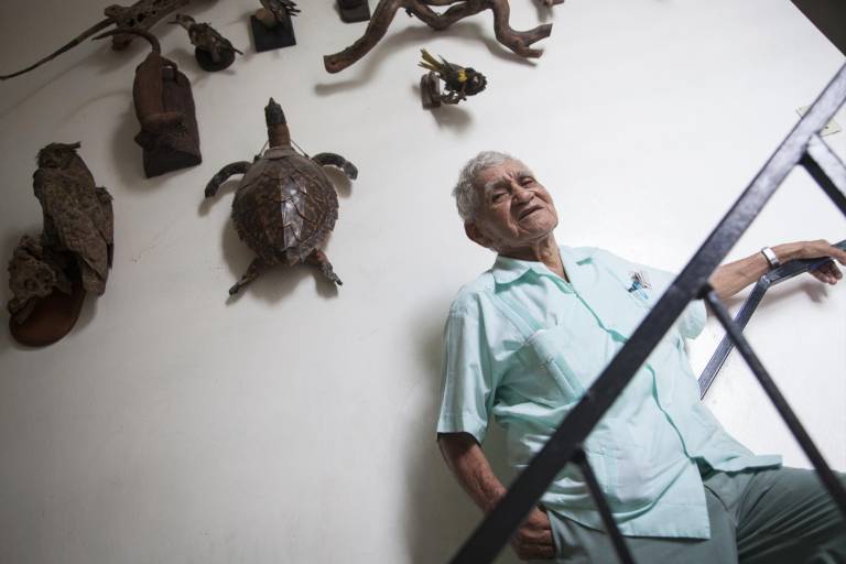 Pierde Culiacán a ‘El Chino Billetero’, coleccionista de piezas arqueológicas