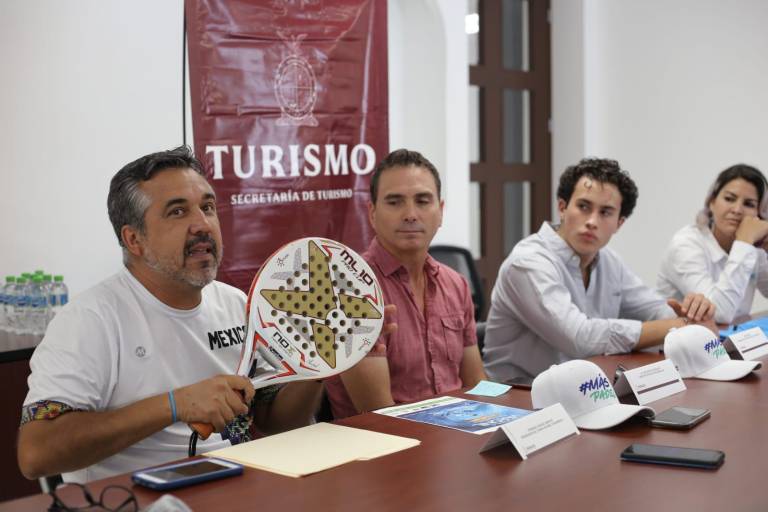 Alistan Torneo de Pádel en Mazatlán con jugadores de varias partes del País