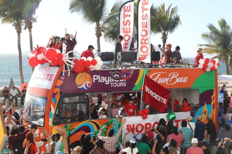 Tiene Noroeste gran participación en el Carnaval de Mazatlán 2025