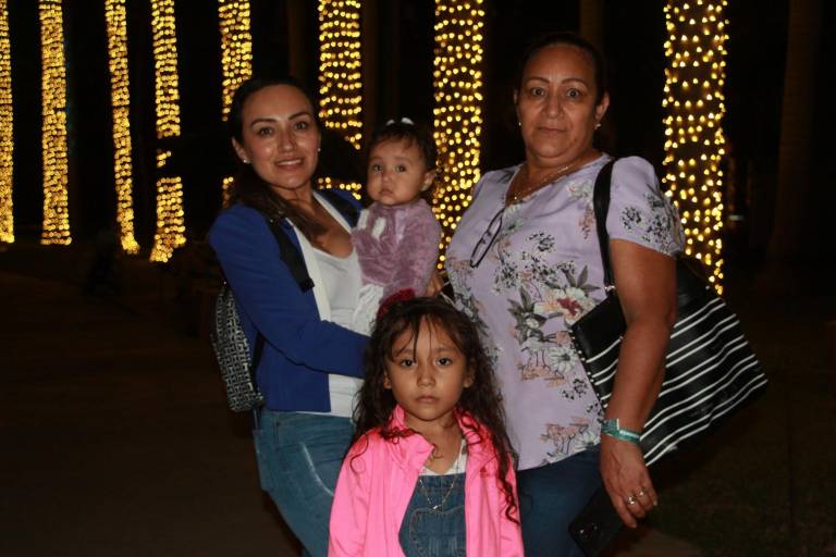 Viven una iluminada ‘Navidad en el Jardín’