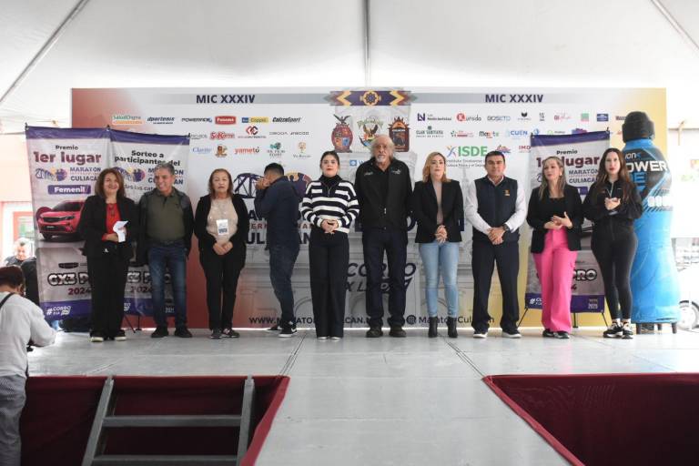 Inauguran Expo Deportiva del Maratón Internacional de Culiacán