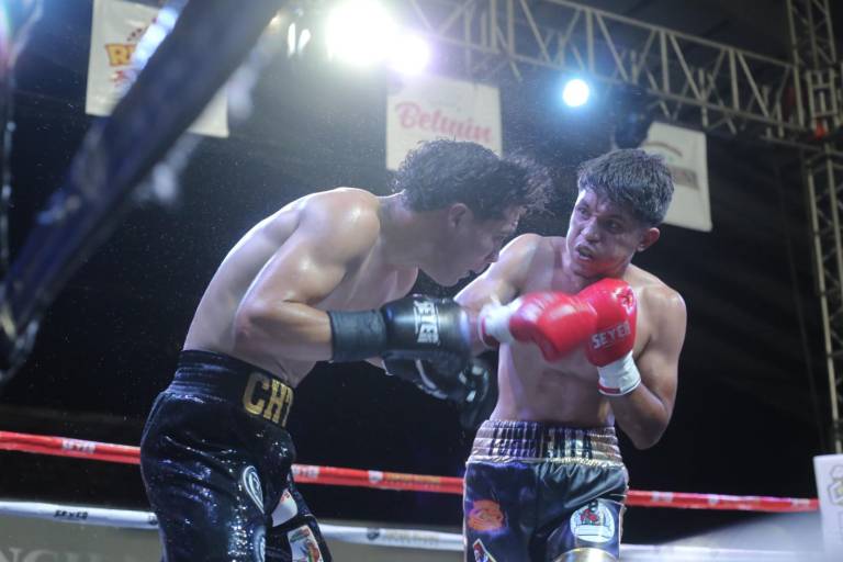 Escuinapense ‘Soldado’ Contreras sale avante en función Sangre Nueva 4