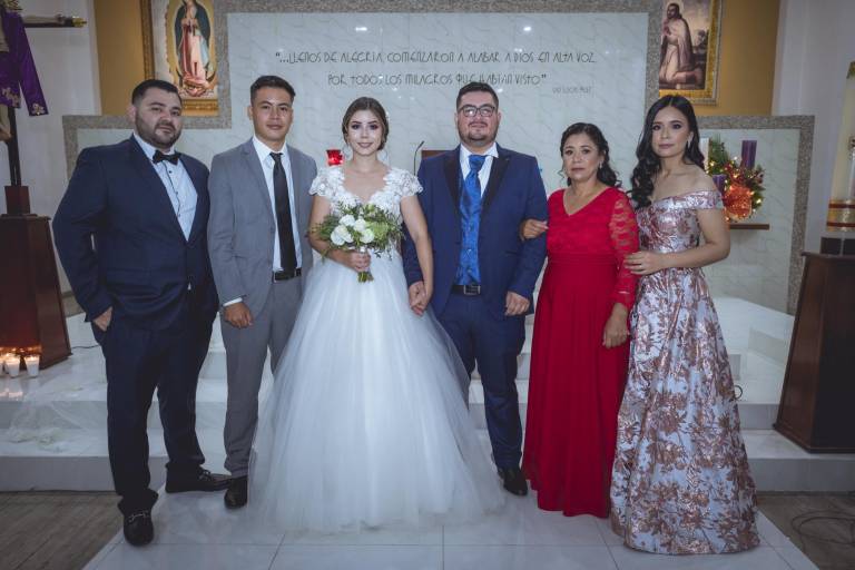 Su amor los une en matrimonio