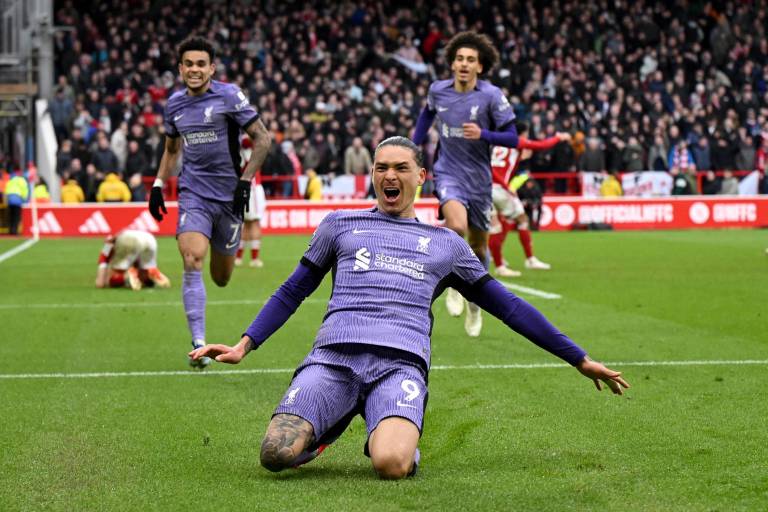 Darwin Núñez rescata dramático triunfo del Liverpool