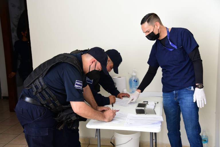 Aplican antidoping sorpresivo a policías y tránsitos de Salvador Alvarado