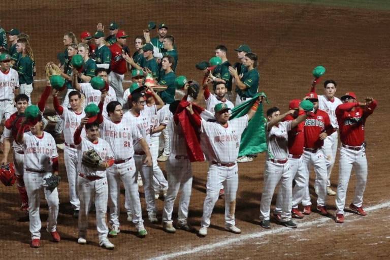 Gana México duelo de invictos en la Copa Mundial de Softbol U18 Varonil