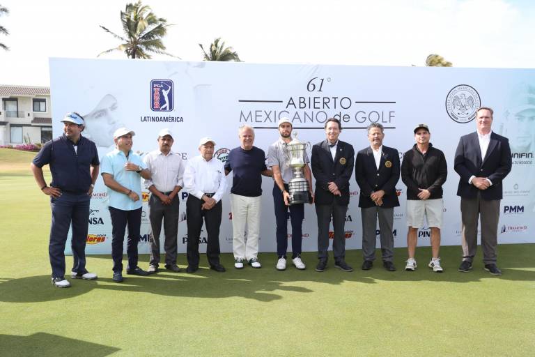 Álvaro Ortiz es el campeón del Abierto Mexicano de Golf de Mazatlán