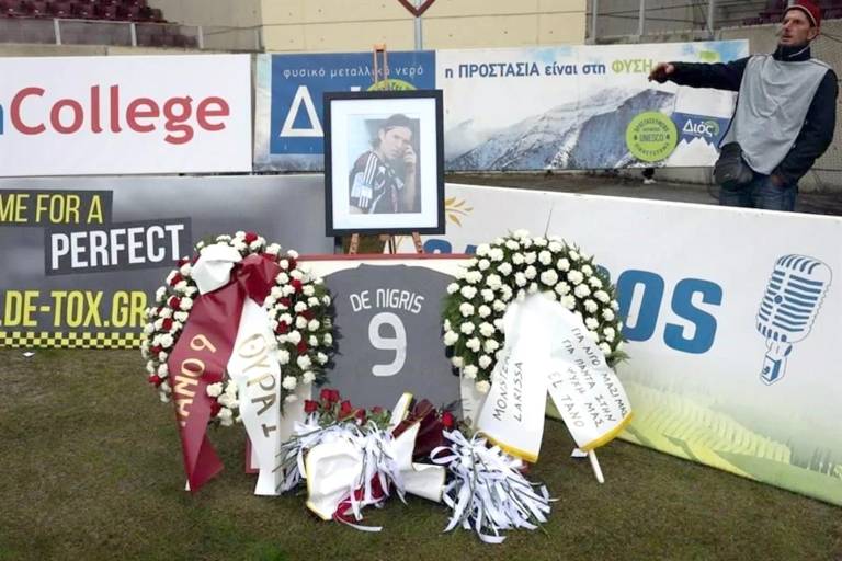 Emotivo homenaje en Grecia a Antonio De Nigris a 15 años de su muerte
