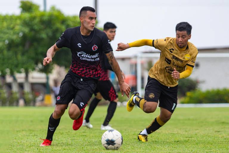 Dorados, con saldo favorable ante Xolos en amistosos celebrados en Mazatlán