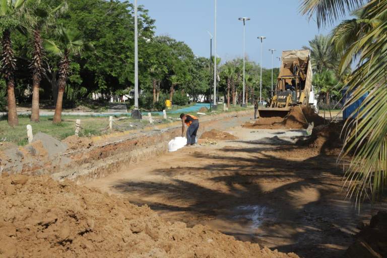 Construcción de colector Cerritos lleva 40% de avance: Alcalde de Mazatlán