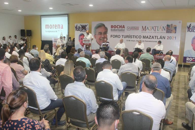 Rocha Moya asegura que hará de Mazatlán una potencia turística internacional