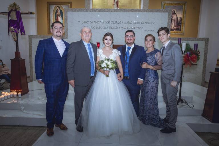 Su amor los une en matrimonio