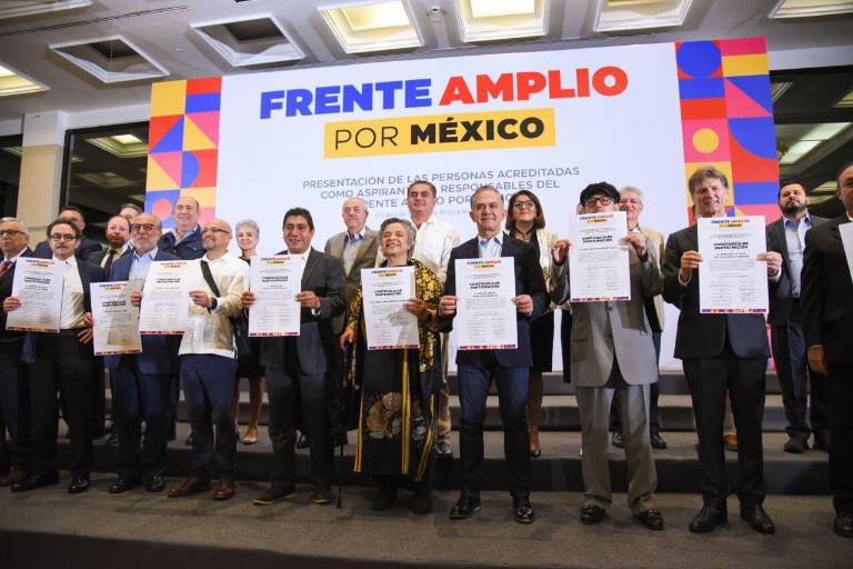 Falla plataforma para registro de firmas de aspirantes del Frente Amplio por México