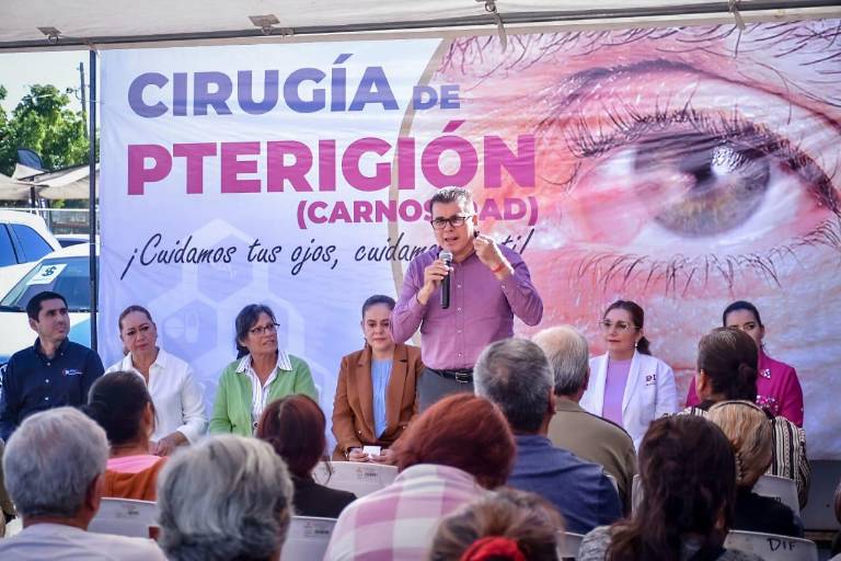 Realizan primera Campaña de Cirugías gratuitas de carnosidad en los ojos