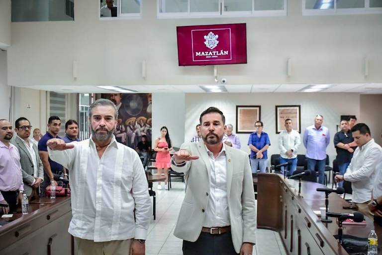 Asumen Sergio Rojas y Eduardo Dávalos cargos del Consejo Municipal de Seguridad Pública