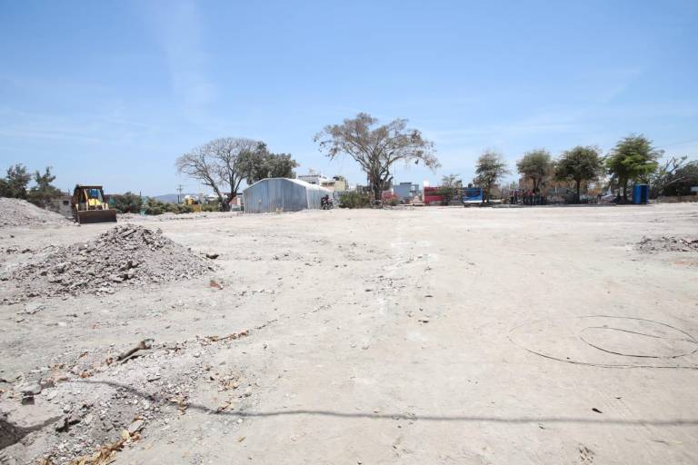 ¿Qué se construye donde estaba Seguridad Pública en la Colonia Juárez?