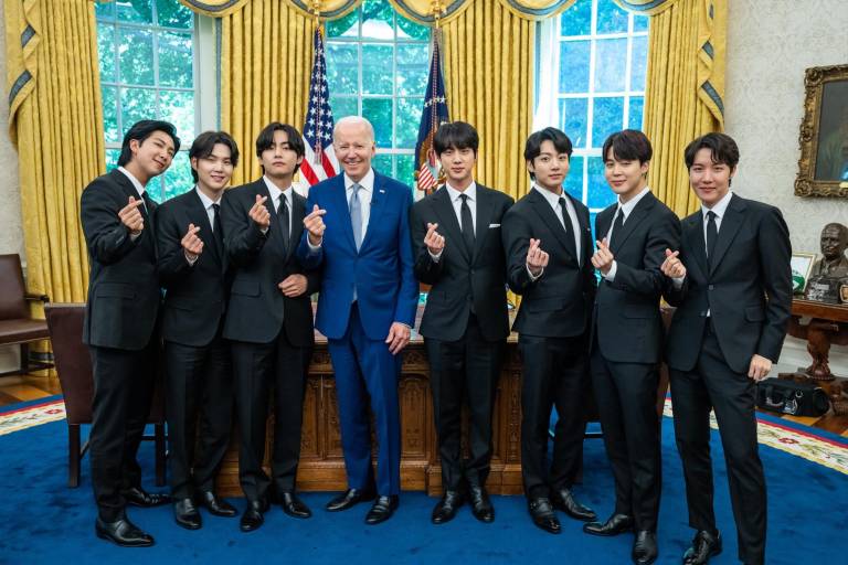 BTS se reúne con el presidente Joe Biden en la Casa Blanca