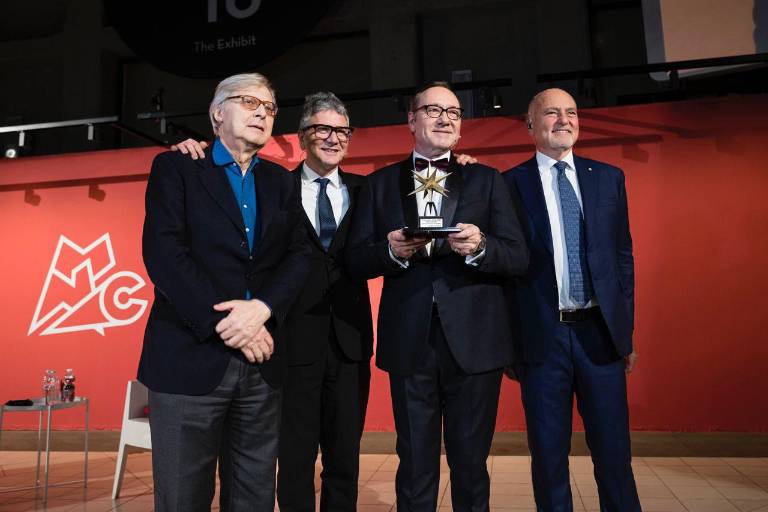 Galardona el Museo Nacional de Cine de Italia a Kevin Spacey