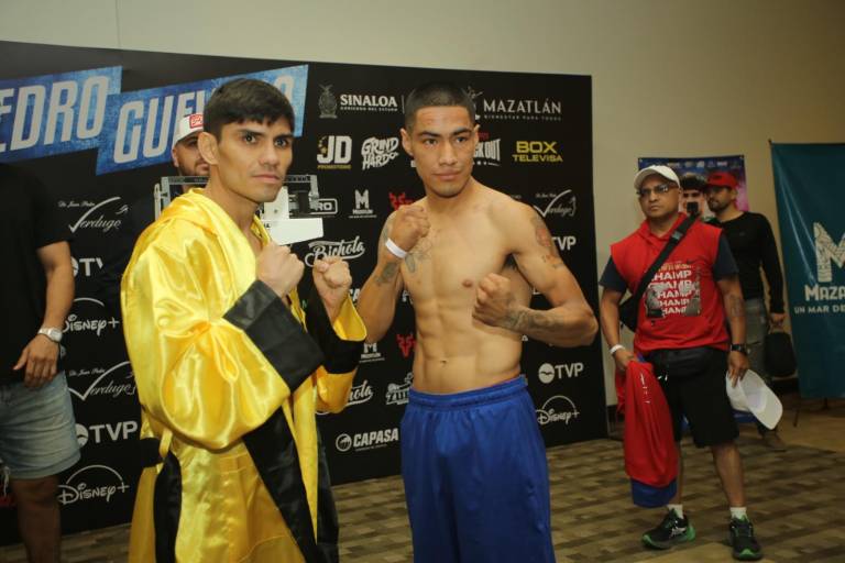 Cumplen pugilistas con el peso para velada de este viernes en Mazatlán