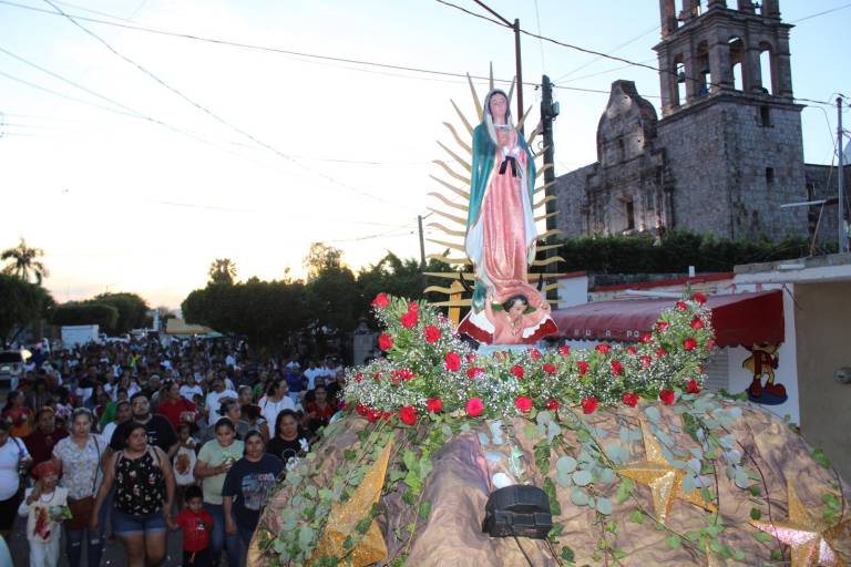 En Rosario buscan que los festejos hacia la Virgen de Guadalupe crezca