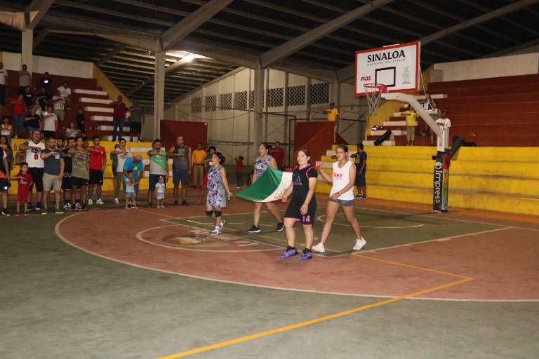Inauguran Torneo de Basquetbol Municipal de Escuinapa