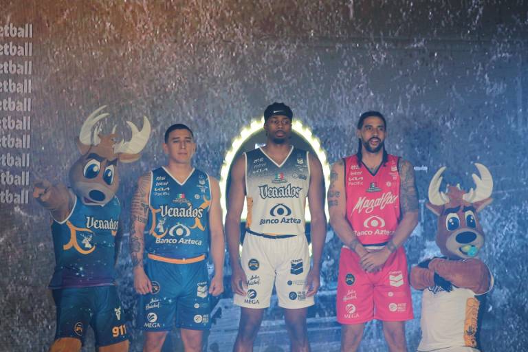 Destapa Venados Basketball su jersey para campaña Cibacopa 2024