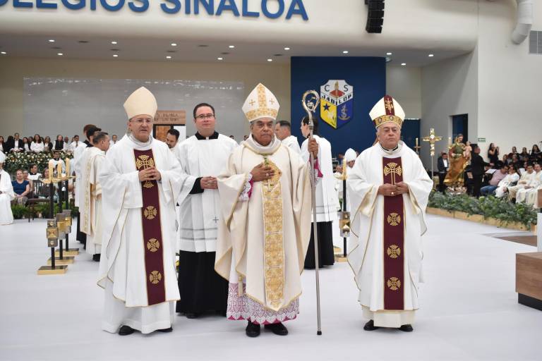Dan la bienvenida al nuevo Obispo de la Diócesis de Culiacán