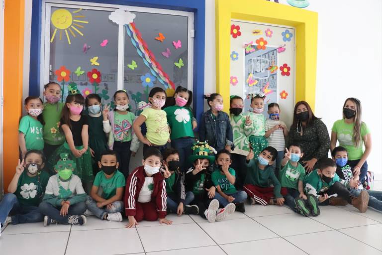 Festejan el Día de San Patricio en el Colegio SEBEC