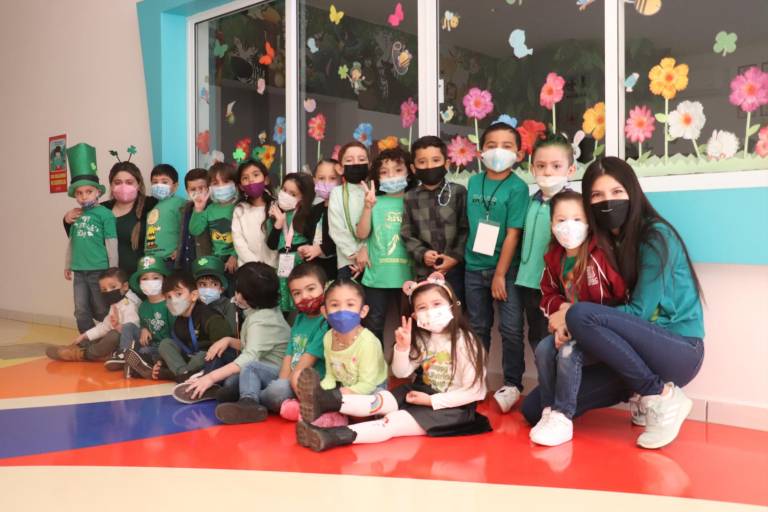 Festejan el Día de San Patricio en el Colegio SEBEC