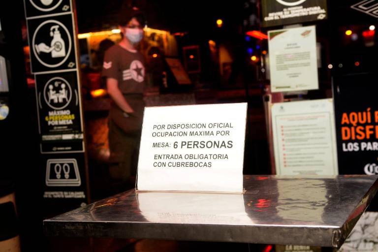 En Culiacán, restaurantes y bares del sector Tres Ríos son supervisados para verificar cumplimiento de protocolos sanitarios