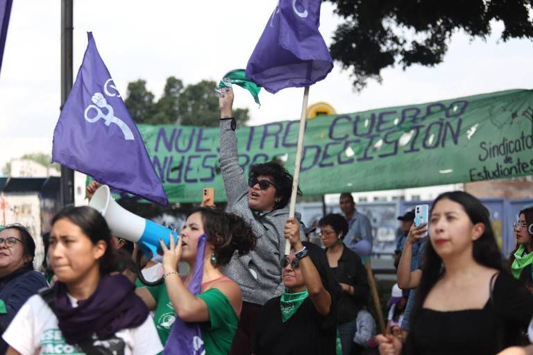 Mujeres insisten en las calles en que el derecho a decidir sea para todas
