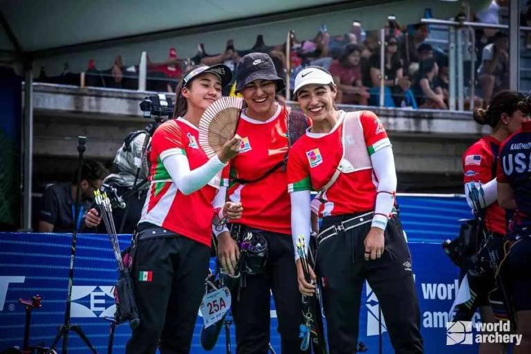 Ale Valencia, Ana Paula Vázquez y Ángela Ruiz, las arqueras mexicanas que van por todo en París 2024