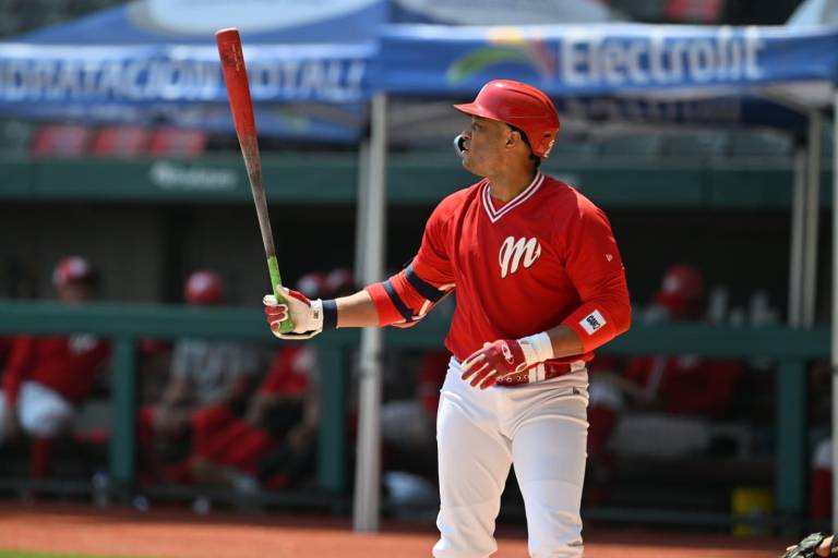 Robinson Canó participa en su primer juego de pretemporada con Diablos Rojos del México