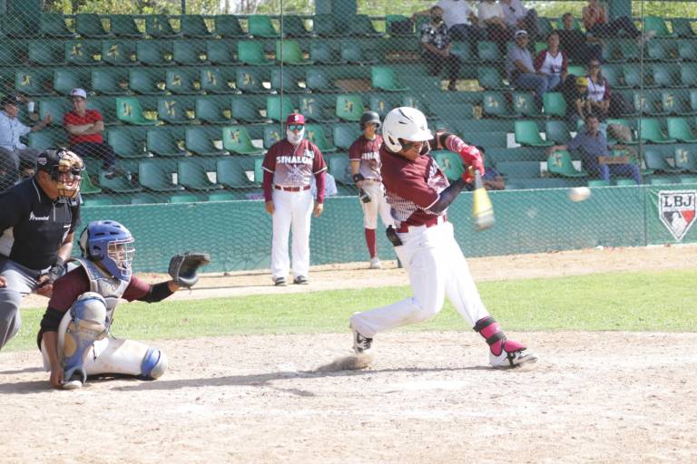Sinaloa se apunta par de triunfos en la Junior del beisbol de los Juegos Nacionales Conade