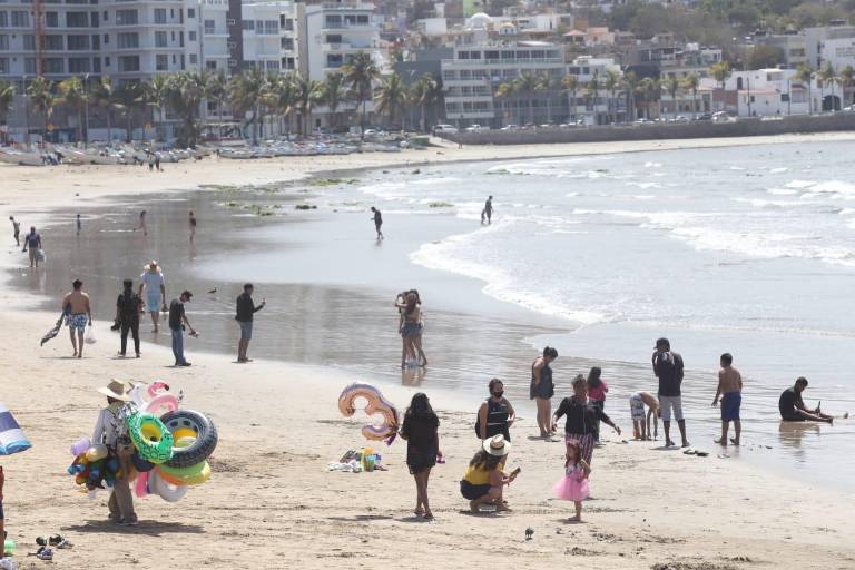 Desde el sábado, esperan mucha presencia en las playas de Mazatlán